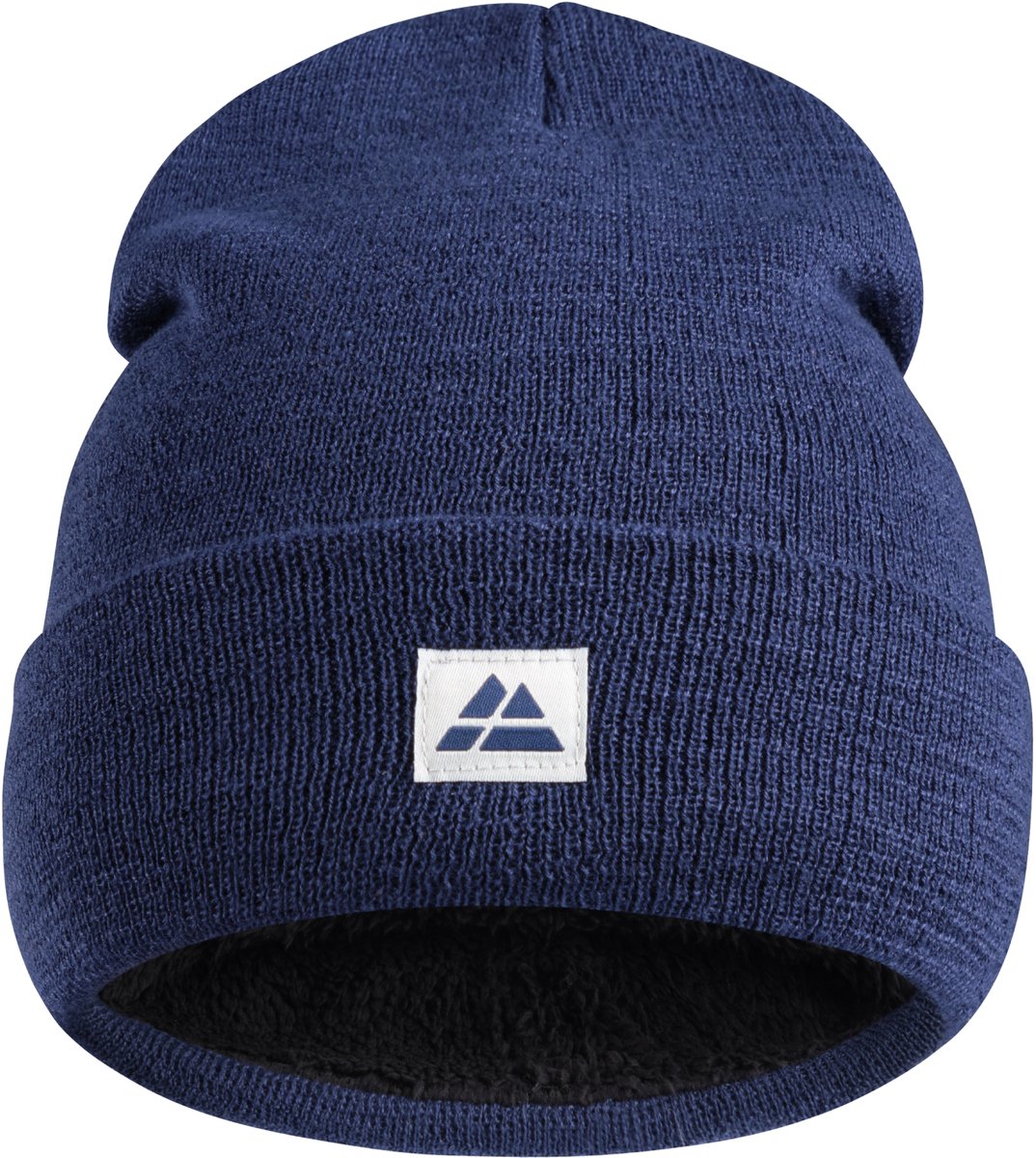 DANISH ENDURANCE Beanie van Gerecycelde Materialen met Polar Fleece - Blauw