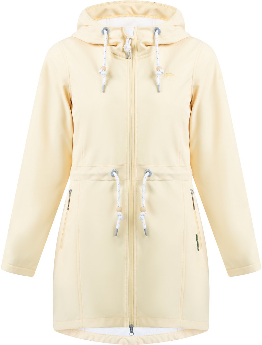 Schmuddelwedda softshell jas Vanille-280