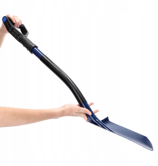KADAX Spade, tuinspade met kop van staal, schep met steel van metaal, tuinschep met D-greep, grafspade, pionierspade (punt) van KADAX — afbeelding 2