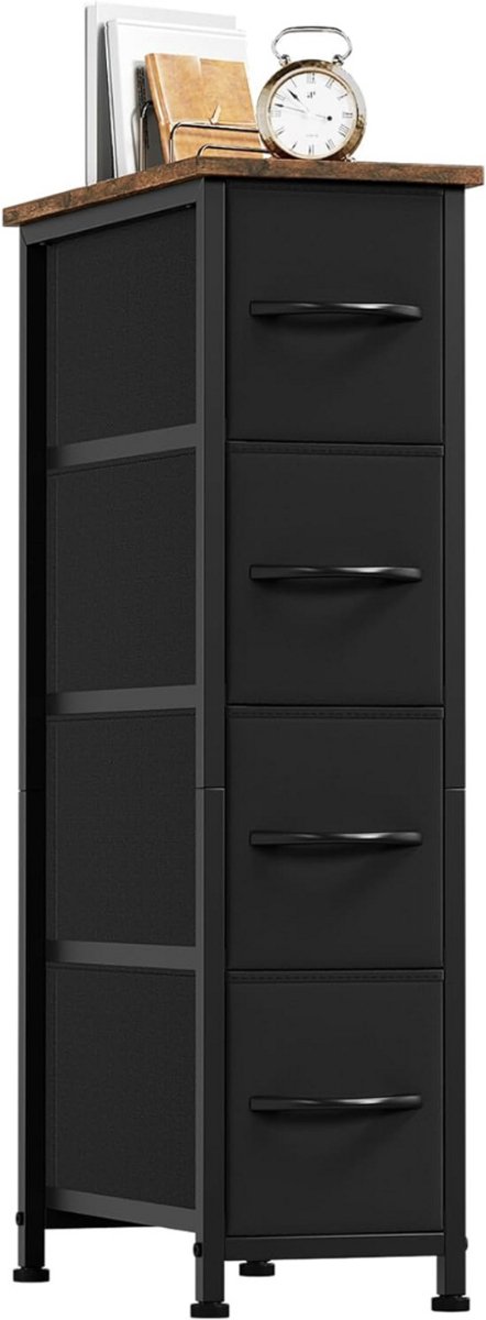 Ladenkastje - Ladeblok Bureau Organizer - Archiefkast - Zwart