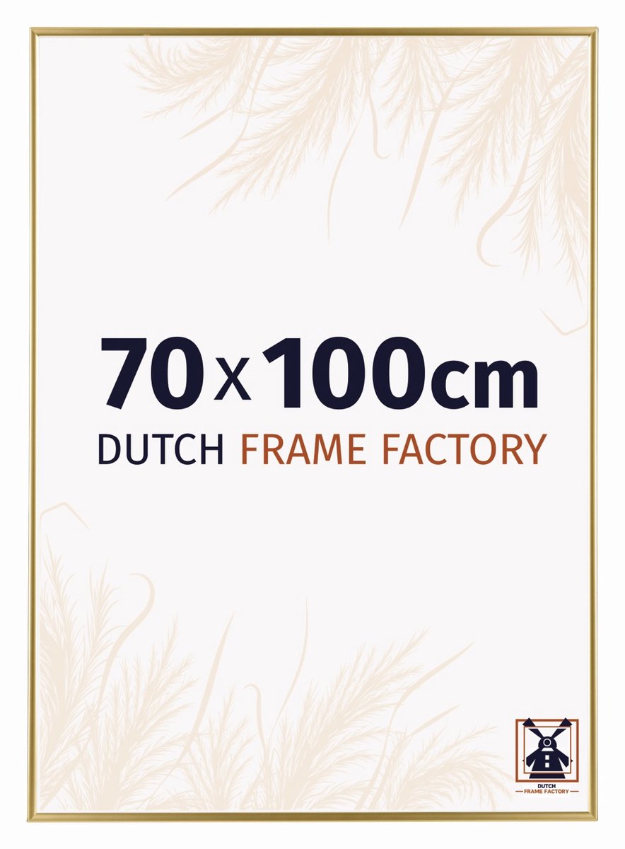 Dutch Frame Factory Fotolijst 70x100 cm - Kunststof - Goud - Easy