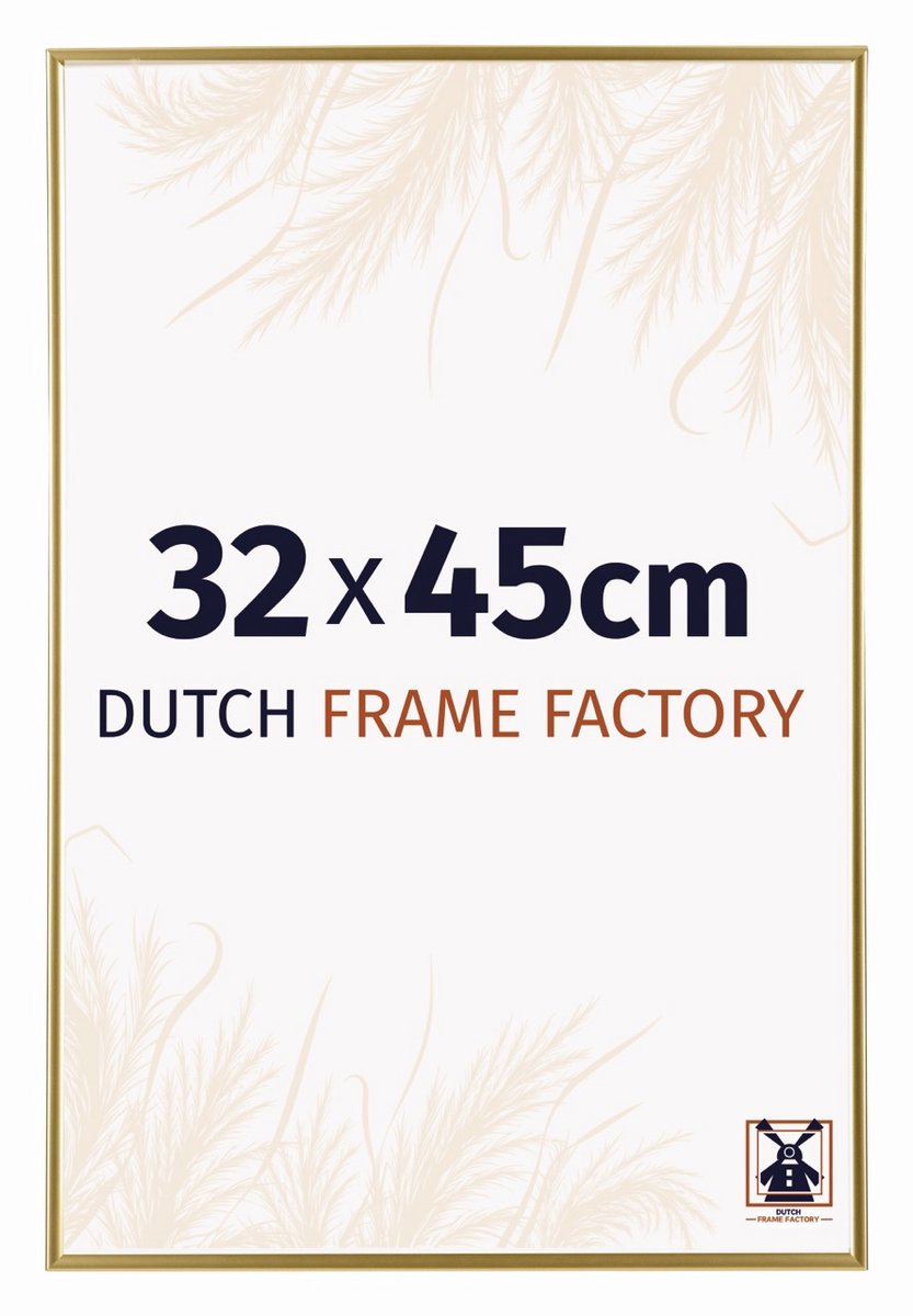 Dutch Frame Factory Fotolijst 32x45 cm - Kunststof - Goud - Easy