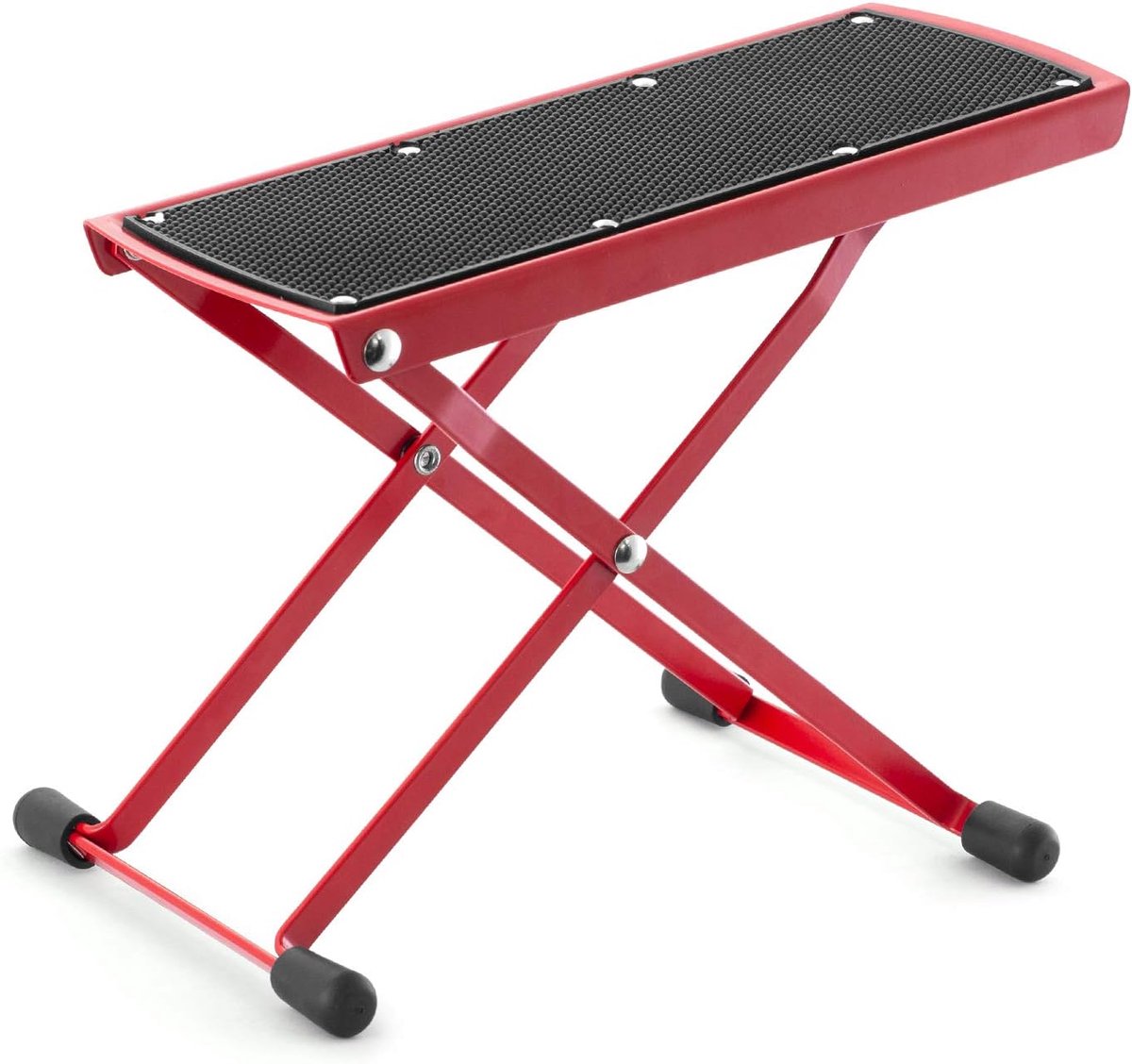 Gitaarvoetenbank - Metalen XFrame Design, Vouwbaar en Antislip