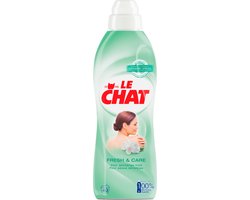 Le Chat Wasverzachter - Fresh & Care - 40 Wasbeurten - 12 x 880 ml - Voordeelverpakking