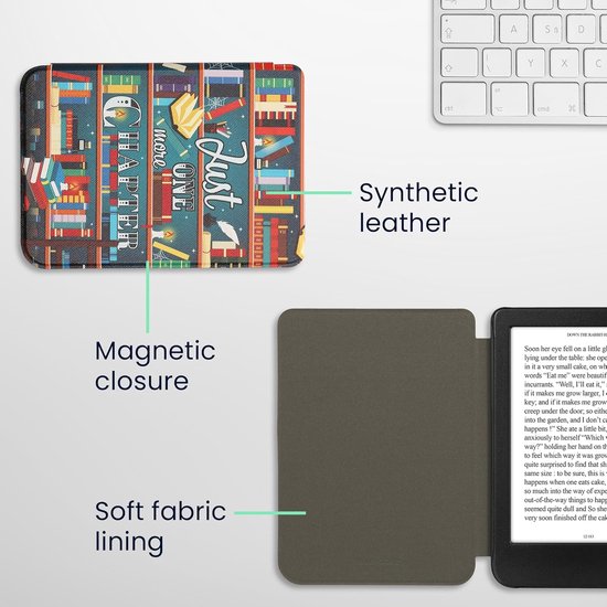 E-reader hoesje met magneetsluiting voor Kobo Clara BW/Colour - meerkleurig, stijlvolle bescherming van Merkloos — afbeelding 5