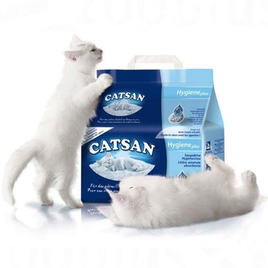 Catsan Kattenbakvulling - Hygiene Plus Geurabsorberend - 20 L