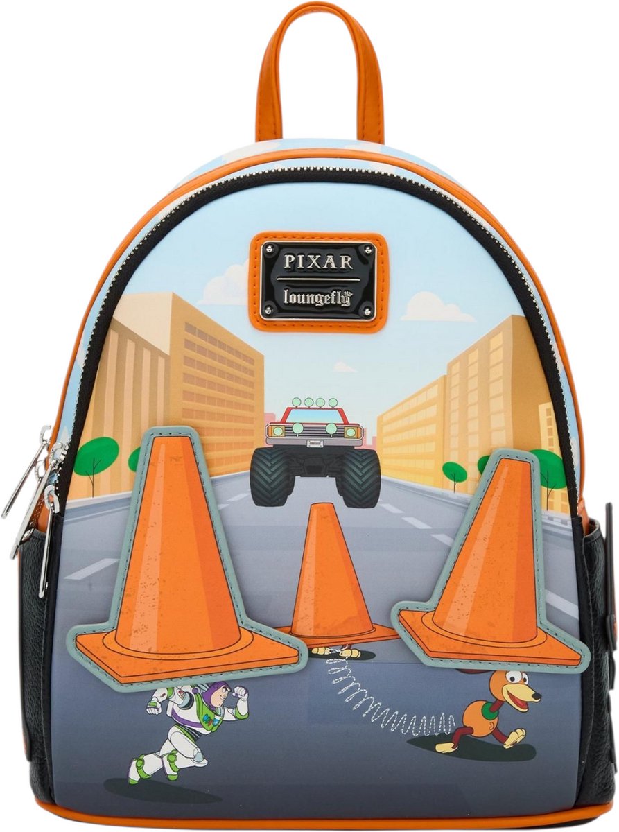 Loungefly - BL - Disney Toy Story Cones Crossing Scene Mini Backpack Exclusive