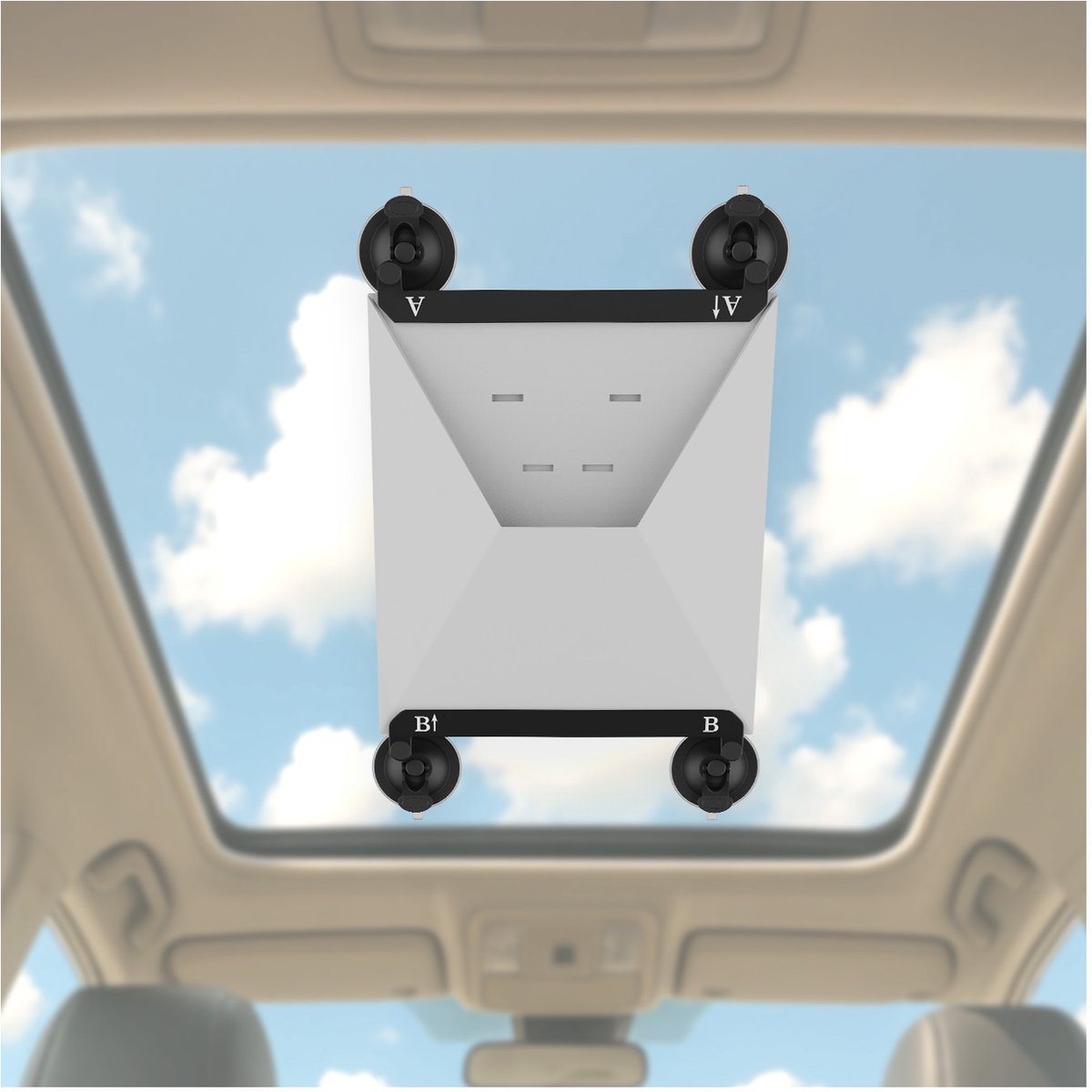 MMOBIEL Zuignap Houder voor Starlink Mini - Aluminium & Metaal