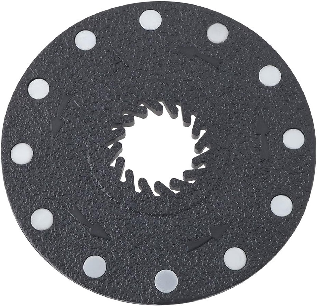 1 PC Electric Bike Pedal Disc Sensor 12 Magnetic Diameter 65mm Opening 15mm Magnetic Sensor Compatible with Green 7.7 ZT20R Z801 Z802