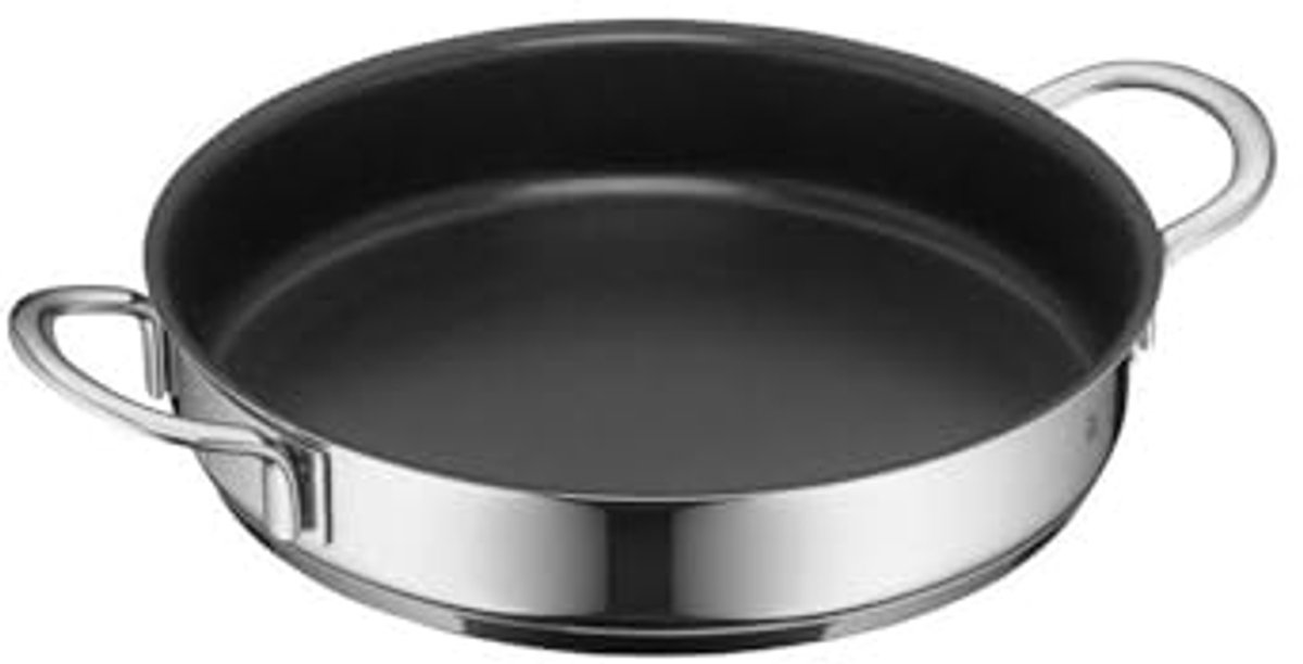 Mini Kookpan/Cassrole 18 cm - Roestvrij Stalen Inductie Kookgerei voor Kleine Porties