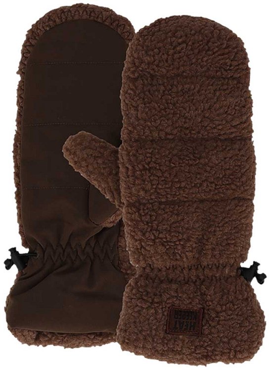 Heatkeeper - Thermo Wanten - Dames - Teddy Taupe - TOG-waarde 6.3