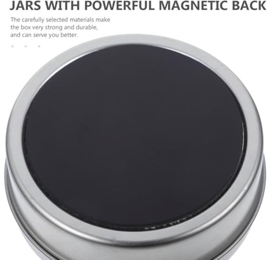 Magnetic Storage Box, Magnetic Spices, Camping, Spices, Refrigerator ...