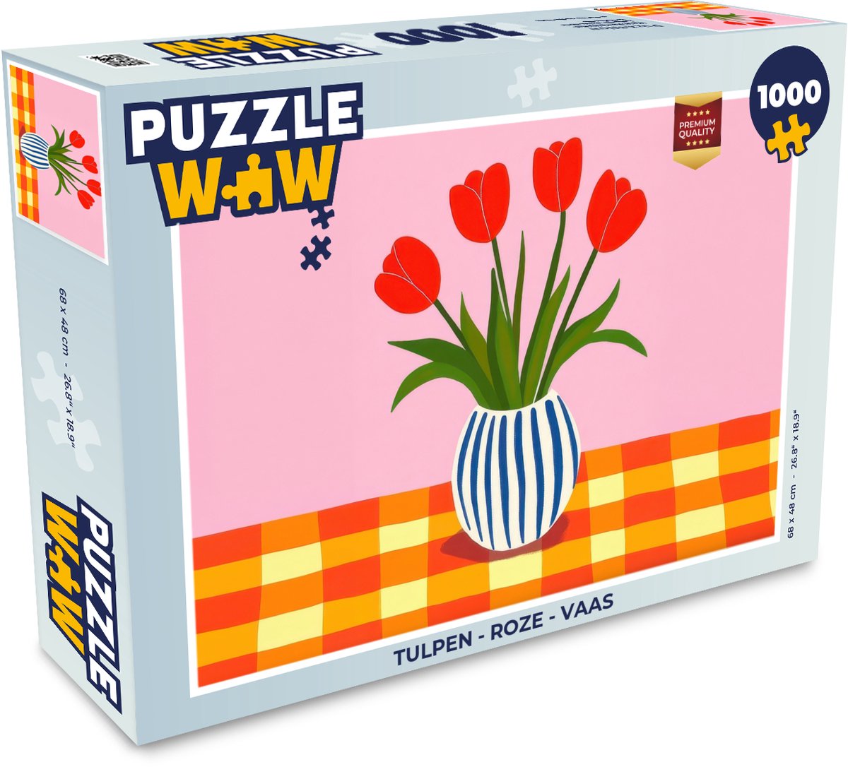 Tulpen - Roze - Vaas