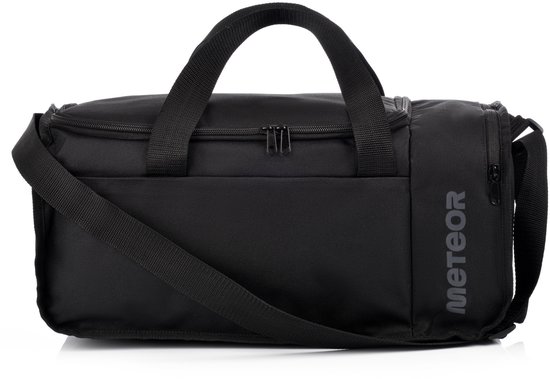 Meteor Nanuq - Fitness tas - Sportuitrusting - Ideaal voor sport en training - Zwart