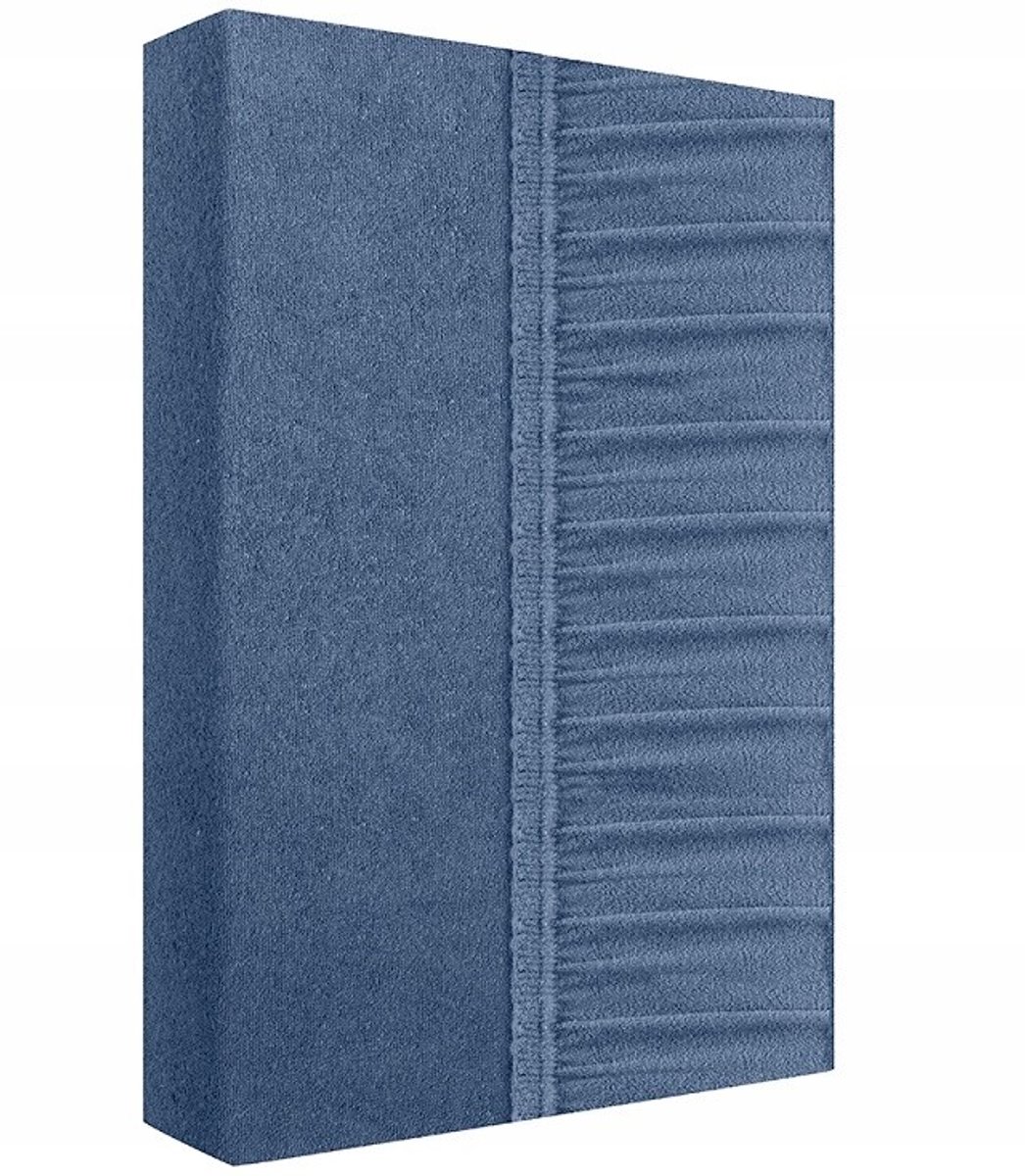 Fijne Frotte Hoeslaken met Elastiek 90x200 cm - Grijs