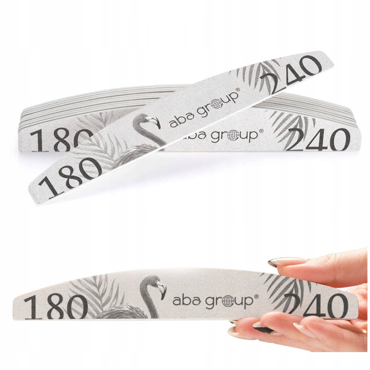 Aba Group Nagelvijlen Boot 180/240 Slim 10 Stuks