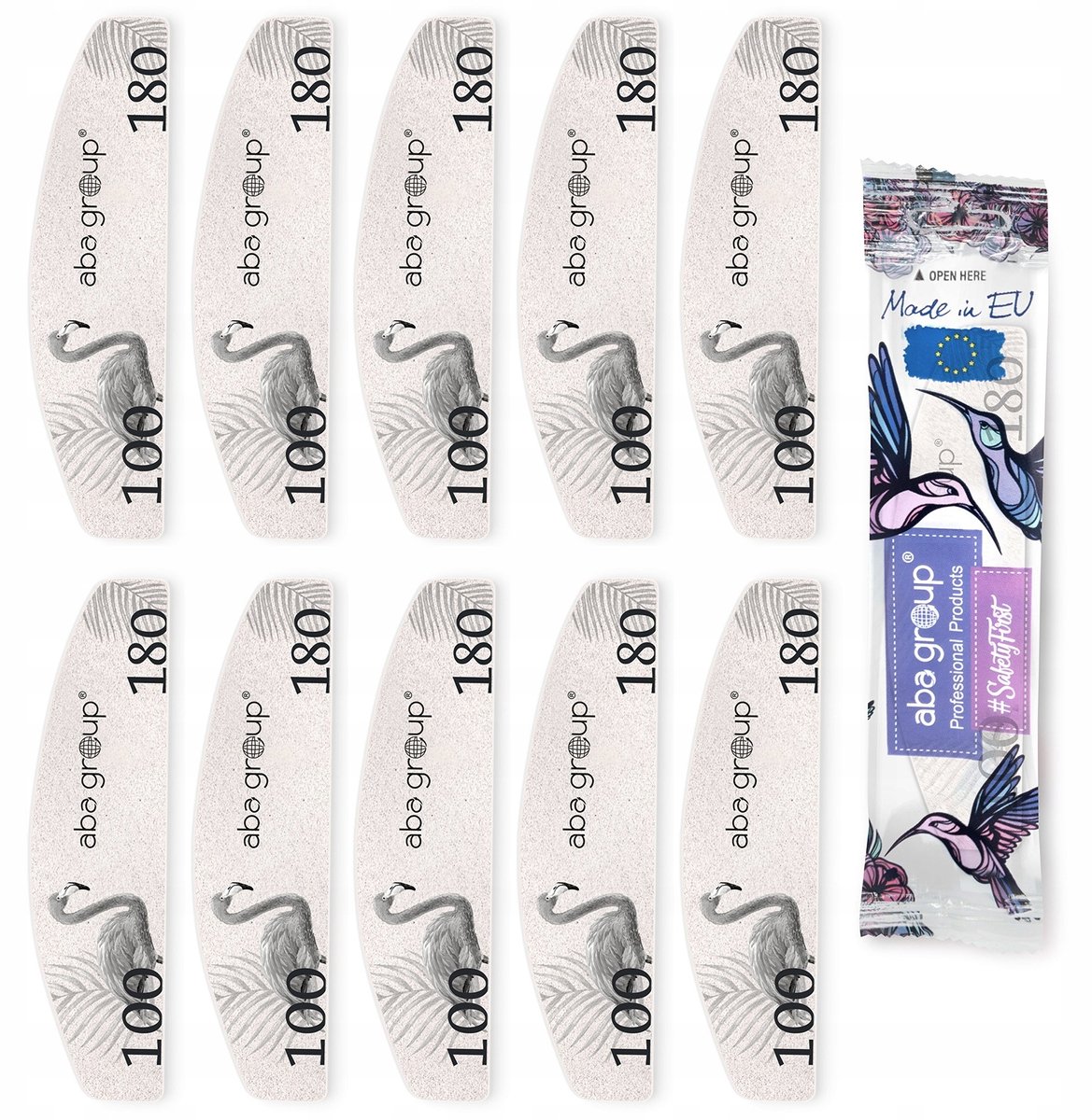 Mini Nagelvijl 100/180 Slim - Set à 10 stuks