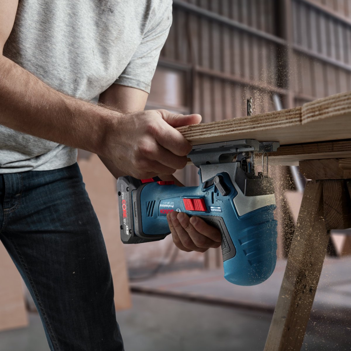 Bosch GST 18V-125 S: borstelloze accu-decoupeerzaag met SDS thumbnail 6