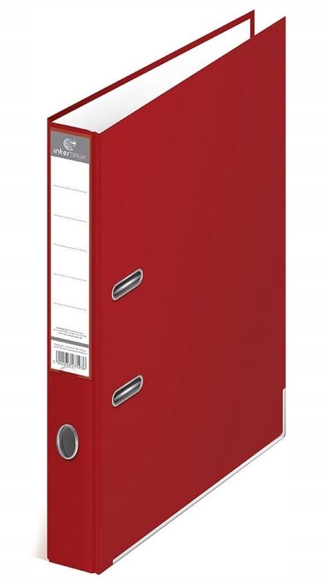 Interprint Archiefmap A4/50mm, 2 ringbanden, Bordeuax Rood | bol