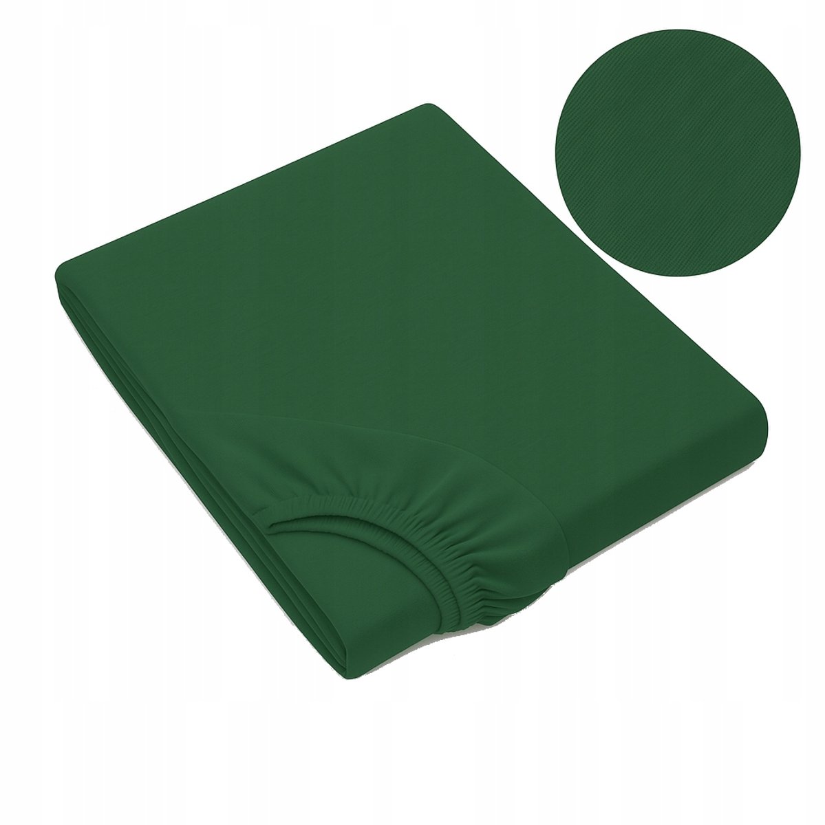 Jersey Hoeslaken 140x200cm Groen met Elastiek