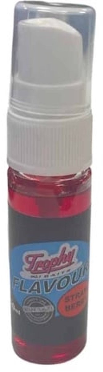 Trophy Baits Flavour Spray 20ML – verkrijgbaar in Strawberry, Scopex, Squid, Sardine, Liver en Garlic Strawberry 20ML