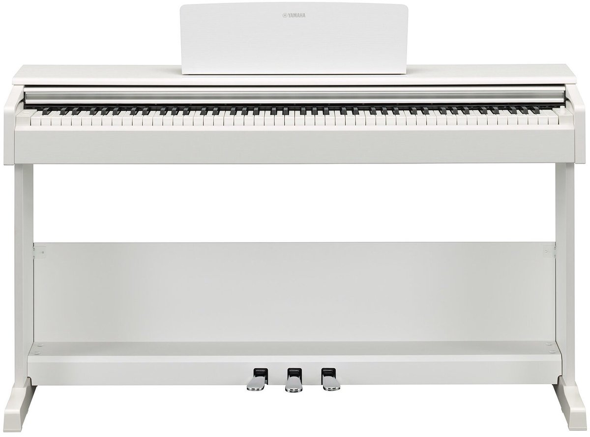 Yamaha Arius YDP‑105 – Digitale Piano - Wit – 88 Toetsen – GHS Gewogen Klavier