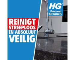 HG Natuurstenen Aanrechtbladreiniger - 6 x 500 ml - Voordeelverpakking