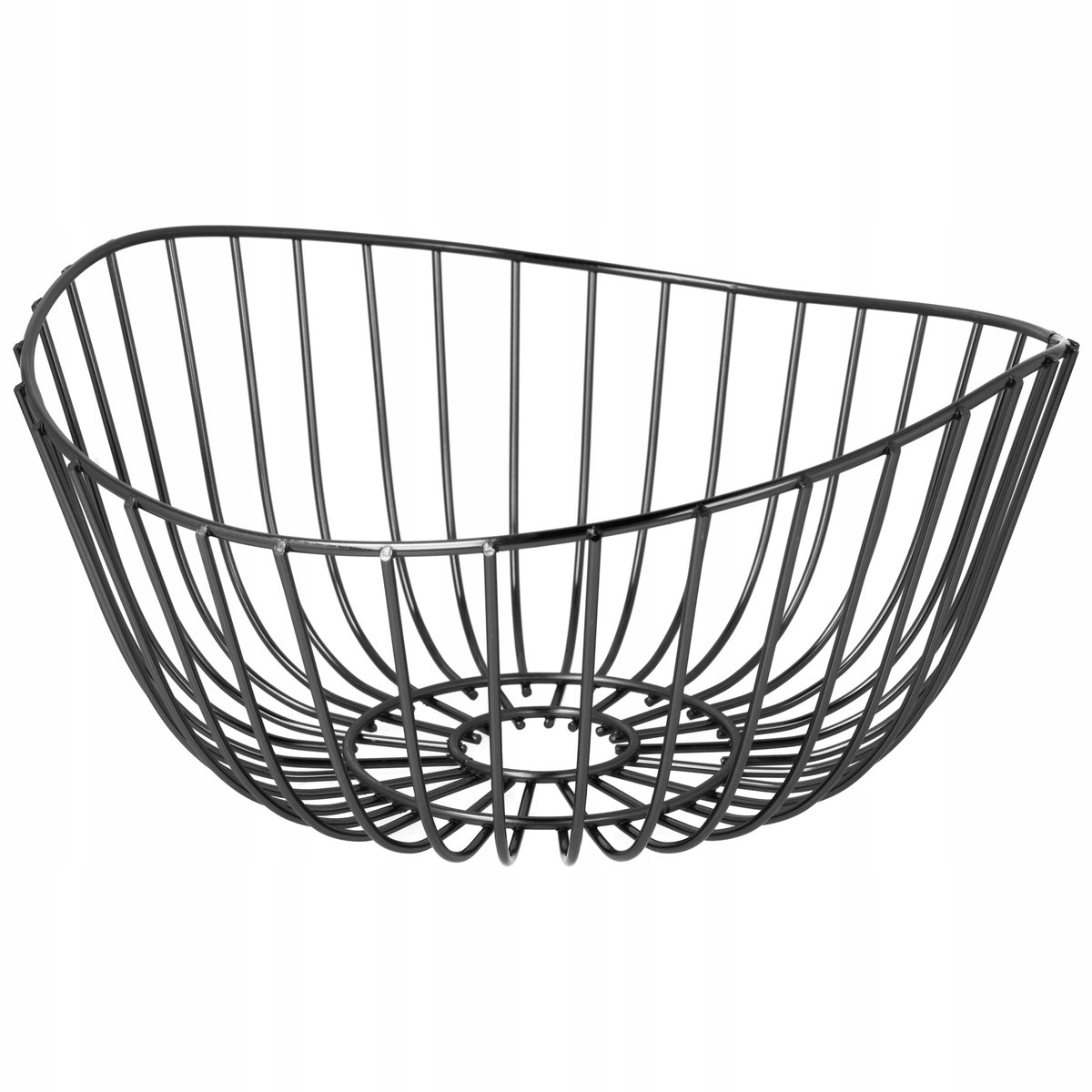 Stalen Fruitmand 26cm - Decoratieve Chromen Mand voor Keuken