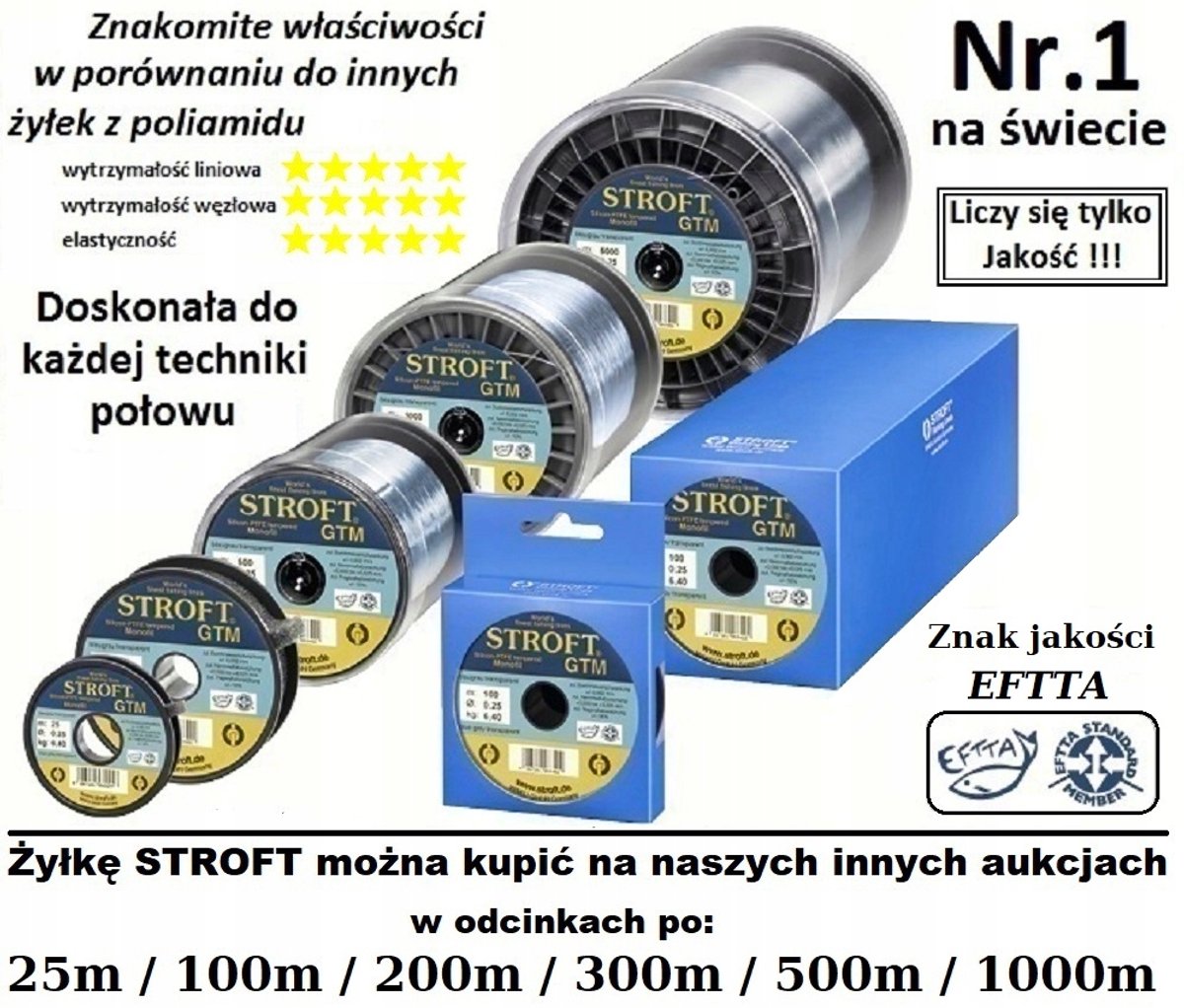 Stroft GTM Vislijn 0.19mm 25m 3.90kg - Wereldwijd Nr.1