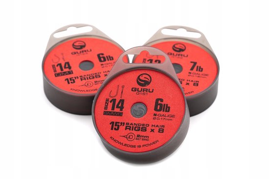 Guru Super MWG Kant-Haken 0,19 mm 38 cm - 8 stuks van Merkloos — afbeelding 4