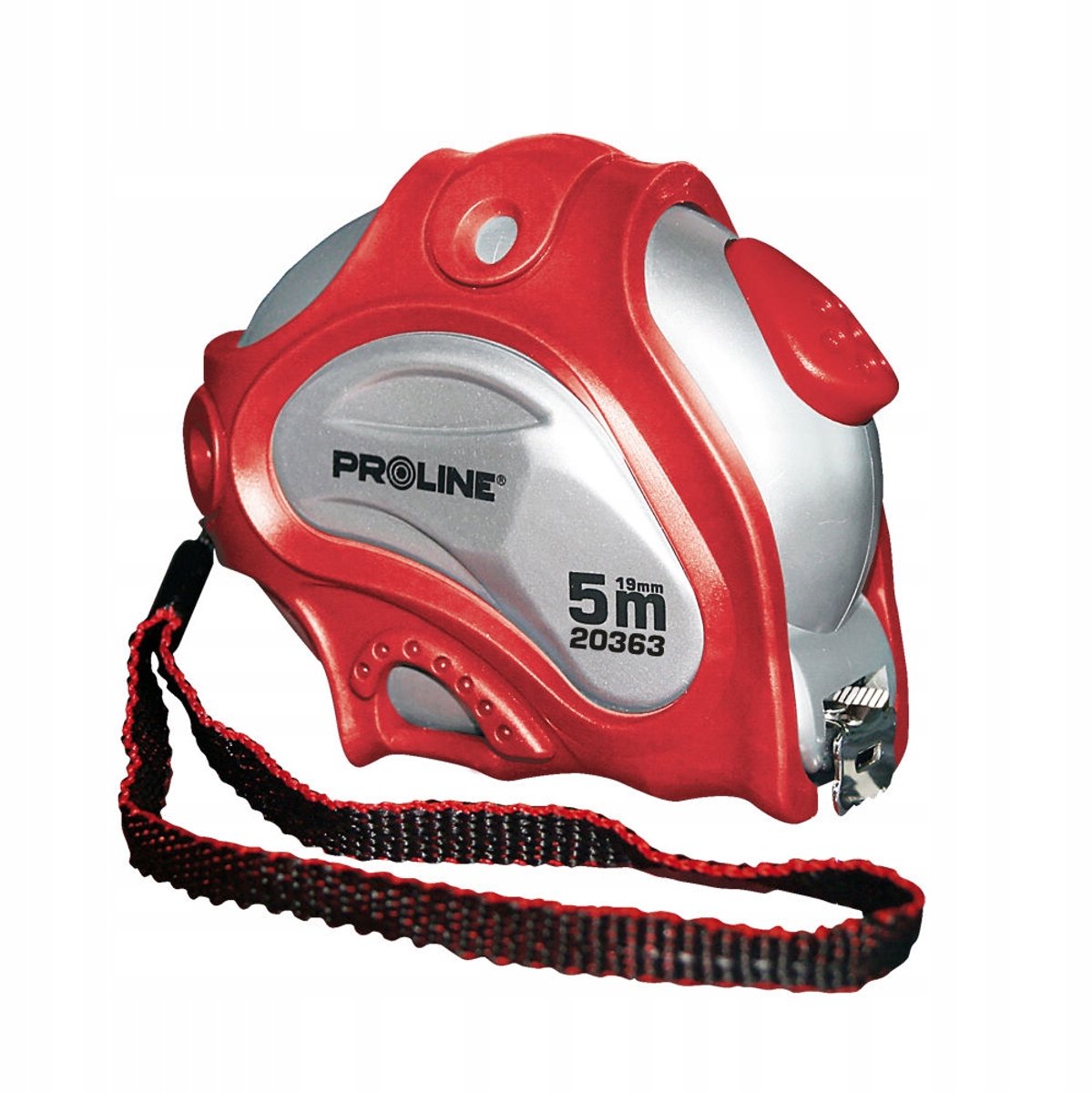 Proline Rolmaat 5m/19mm Dubbelzijdig Wit Met Magneet