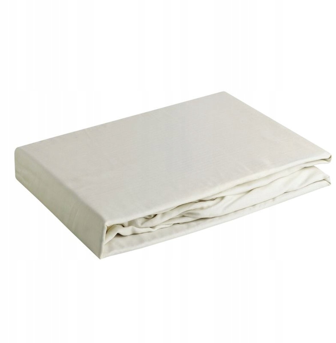 Nova Satijnlaken met Elastiek 100x200cm - Beige, Hoge Matras 25cm
