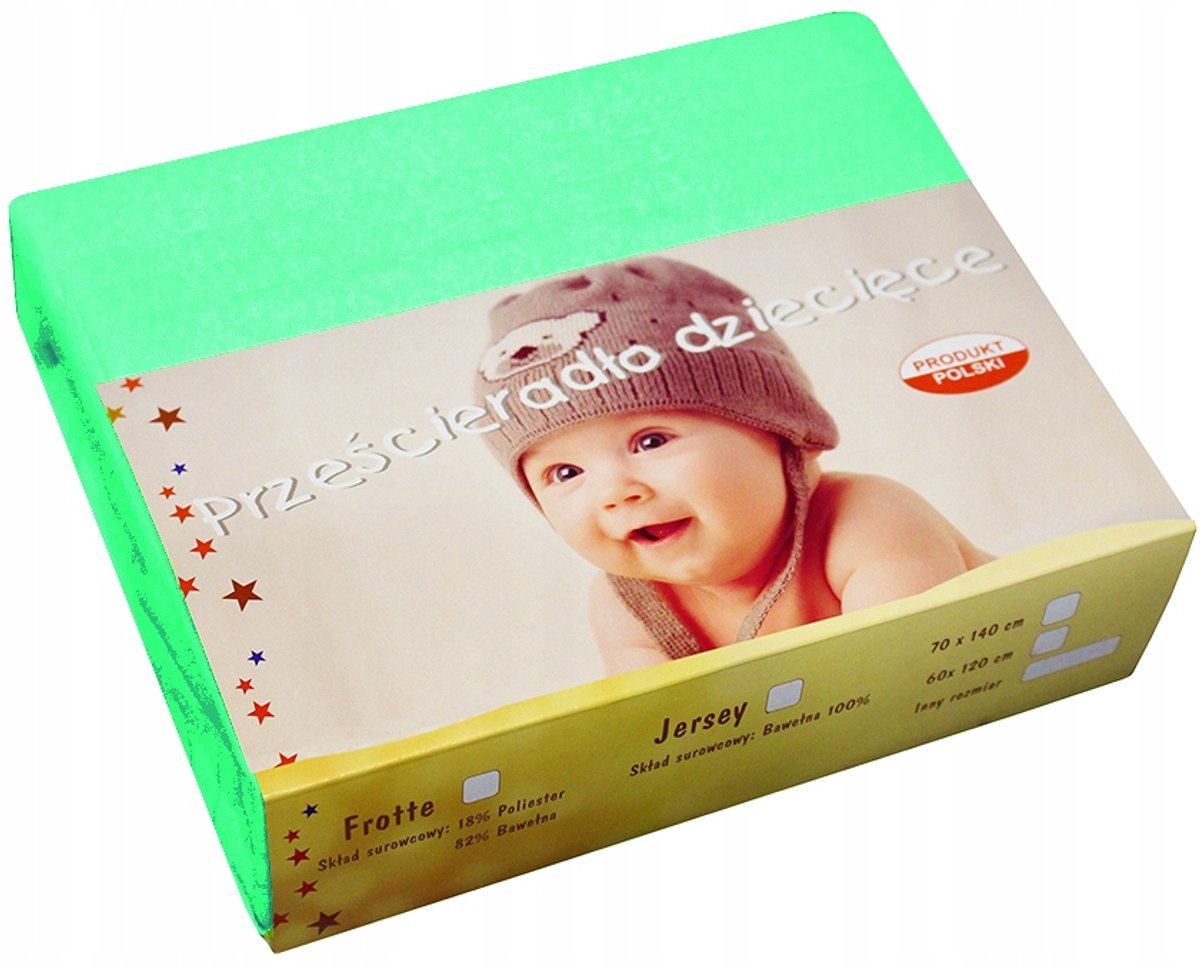 Jersey Hoeslaken 40x90cm met Elastiek - Dik, Nederlands product
