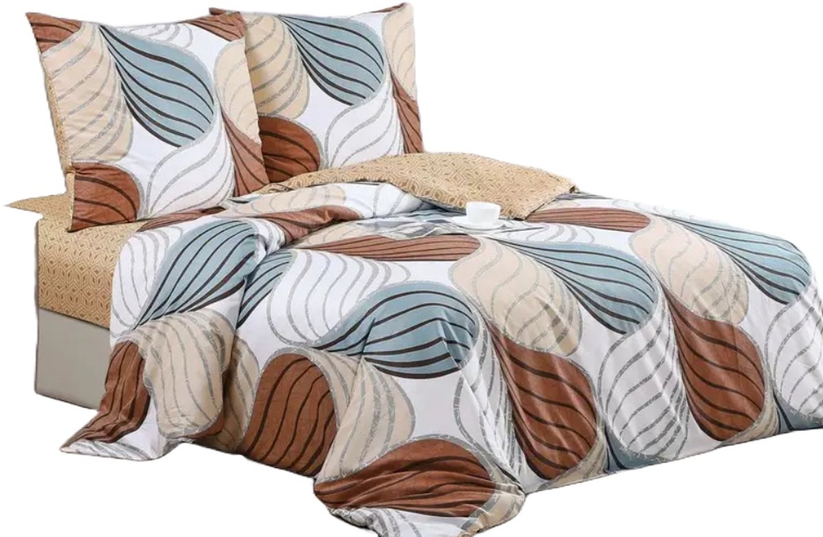 Elway Satine Katoenen Beddengoedset 180x200cm 3-delig