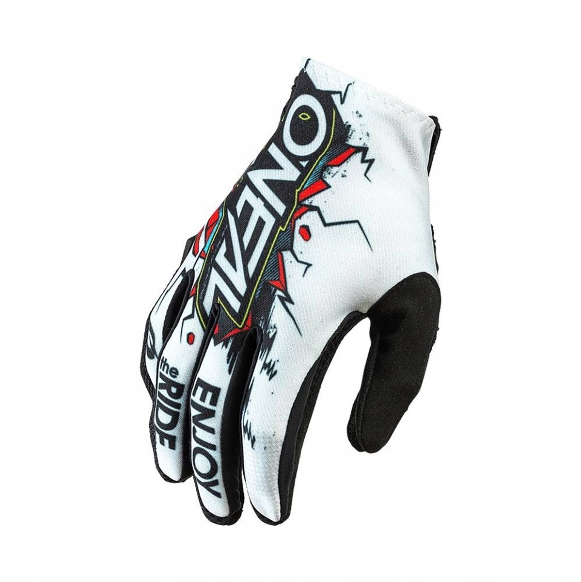 Oneal Matrix Villain Handschoenen Wit,Zwart XL Man