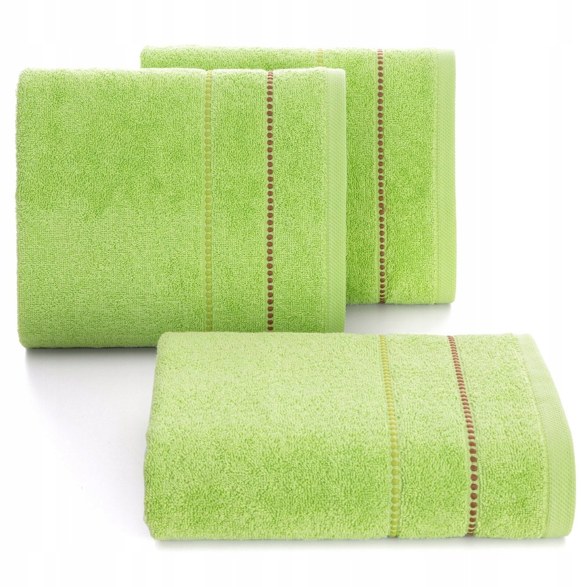 Zachte Lichtgroene Handdoek Suzi 70x140 cm - 100% Katoen