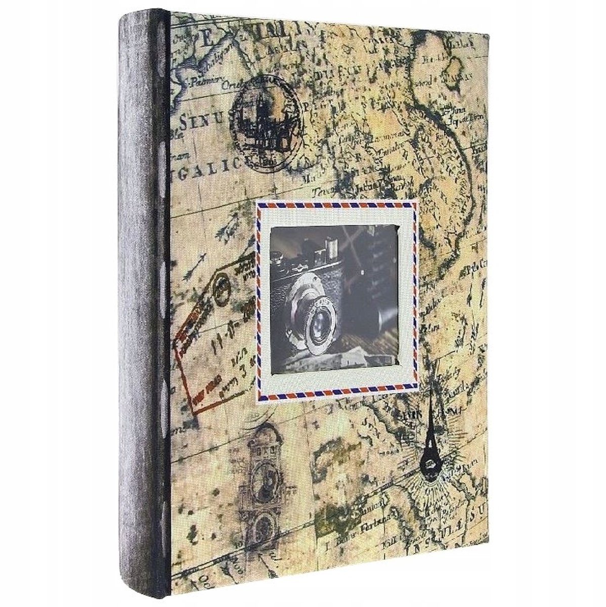 Fotoalbum 10x15 cm, 300 foto's, met venster, genaaid