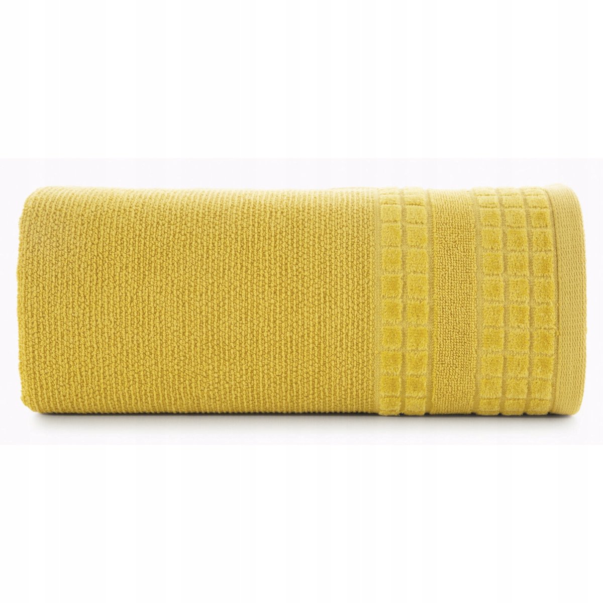 Zachte Mosterdgele Handdoek CUBA 50x90 cm - 100% Katoen