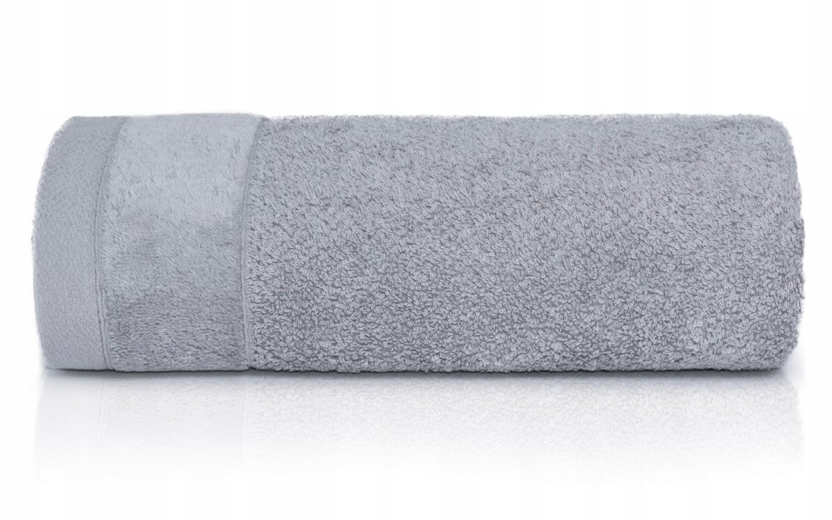 Detexpol Vito Badhanddoek 140x70cm Lichtgrijs 100% Katoen 550g/m²