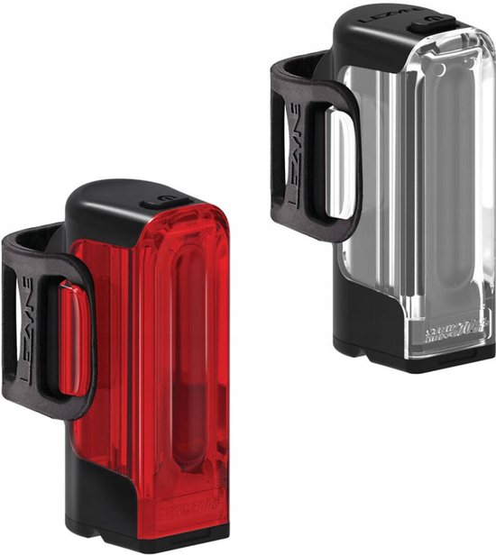 Lezyne Strip+ Drive & Strip Drive 300+ Fietslampenset USB-C — afbeelding 2