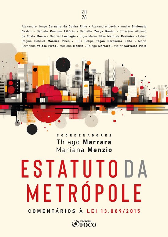 Estatuto da metrópole - 1ED - 2026 - cover