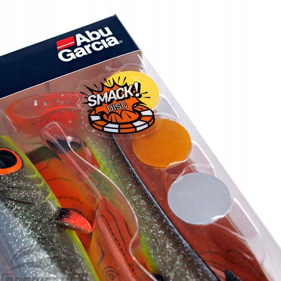 Abu Garcia Svartzonker McPike 21cm rubberen kunstaas - Fire Bass (2 stuks) — afbeelding 2