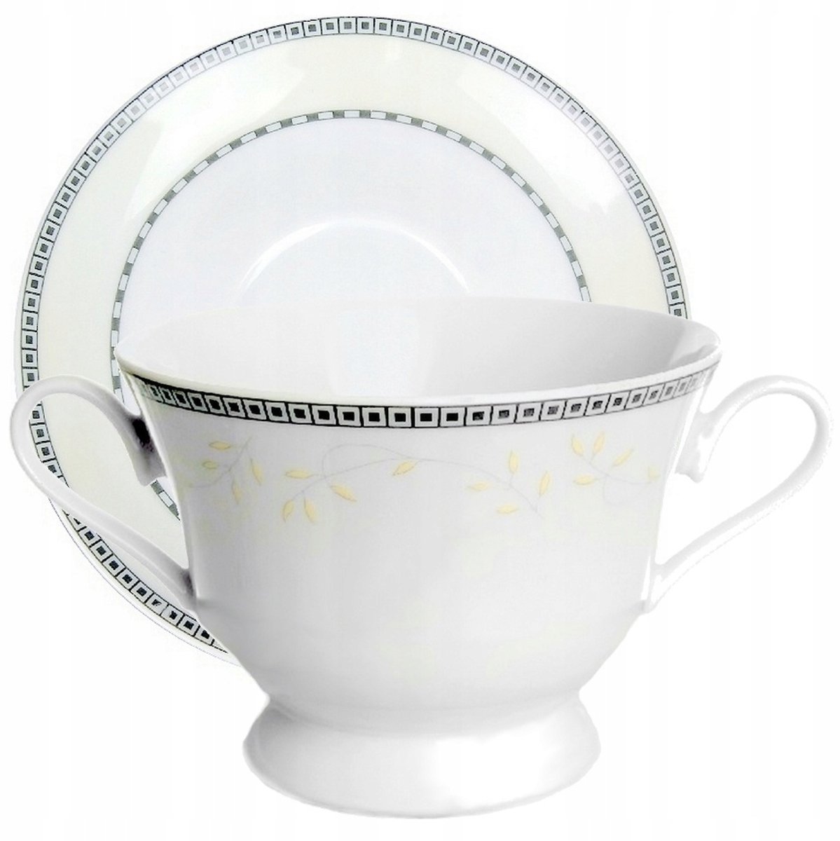 Serveerkom 12-delig 6 personen Astra K601 met servies - Wit