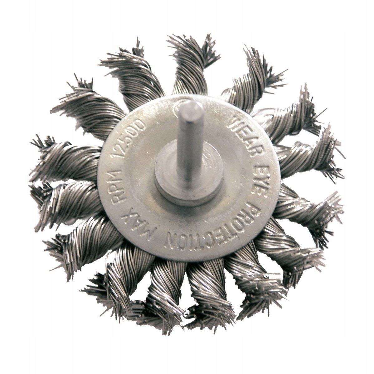 Proline Staaldraadborstel 74mm, 6mm as - Zwaar Gebruik