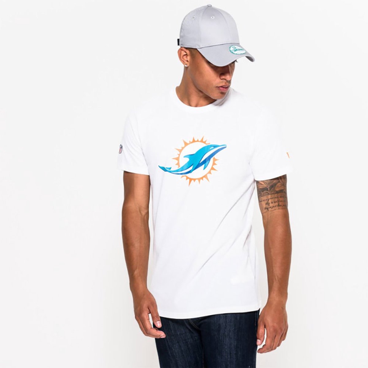 T-shirt Miami Dolphins NFL Wit