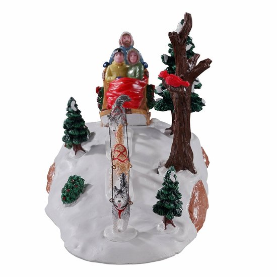 Lemax - 'Dog Sledding Afternoon' - Figuur