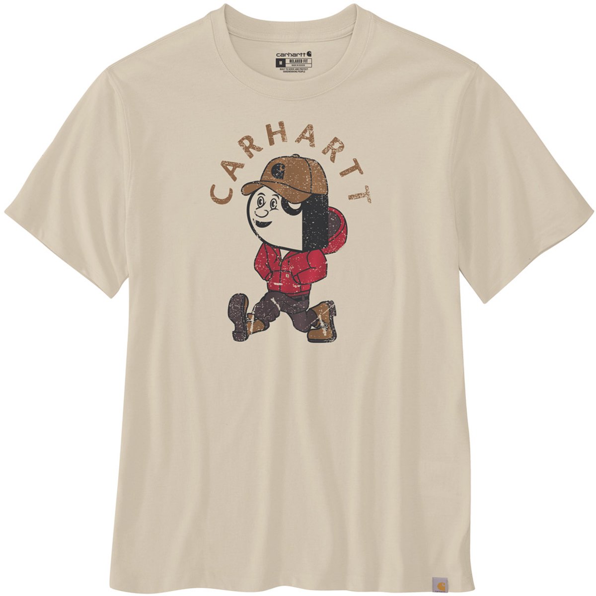 Carhartt Active Jac Graphic T-Shirt 107051 -XXL Oat Milk