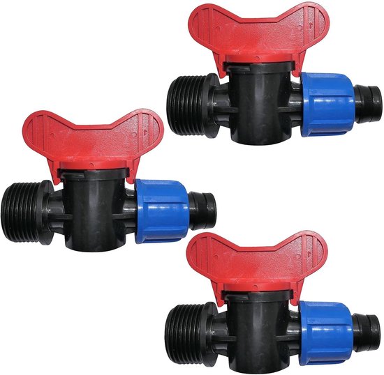Allecto Plus Set Van 3 Afsluiters Voor Platte Tuinslang 16mm 16mm allecto-plus-set-van-3-afsluiters-voor-platte-tuinslang-16mm-16mm