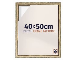 Baklijst 40x50 cm - Goud Antiek - Geschikt voor Canvasdoek - MDF Baklijst Lausanne