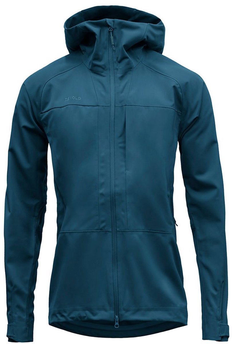 Devold Of Norway Trollkyrkja Woolshell Jas Blauw L Vrouw